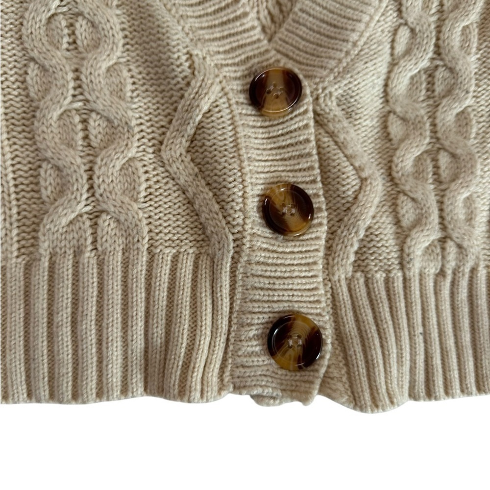 Princess Polly soleil cropped sweater set beige Size XS/S - Picture 16 of 17